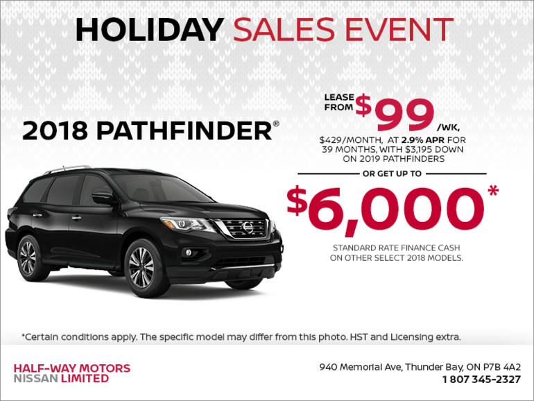 Get the 2018 Pathfinder Today!