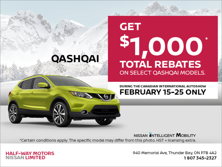 Get the 2019 Qashqai Today!