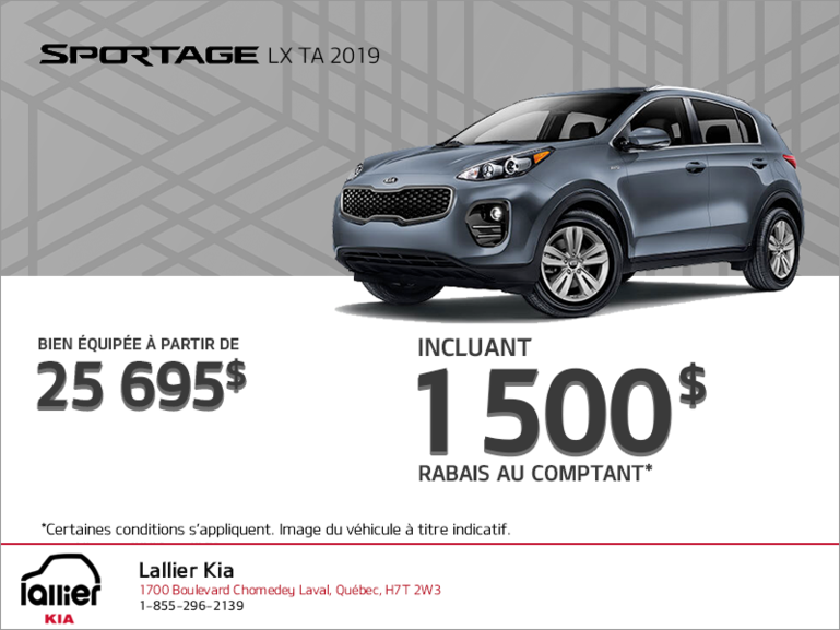 La Kia Sportage 2019