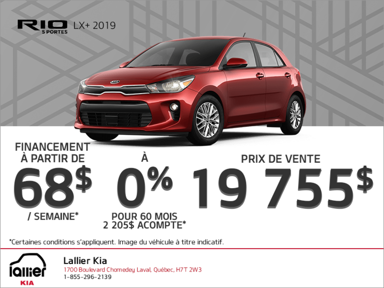 La Rio 5 portes 2019!