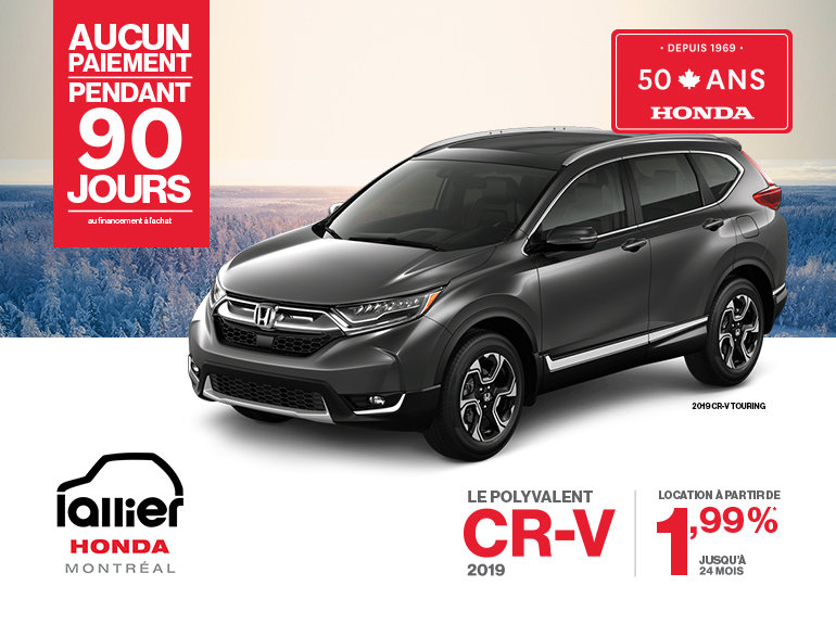 Louez la Honda CR-V 2019!